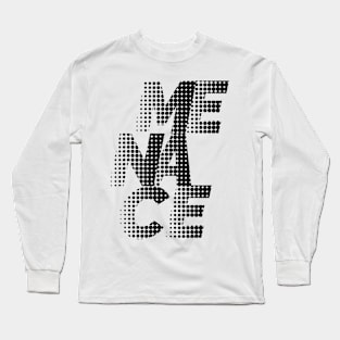 Menace Halftone Long Sleeve T-Shirt